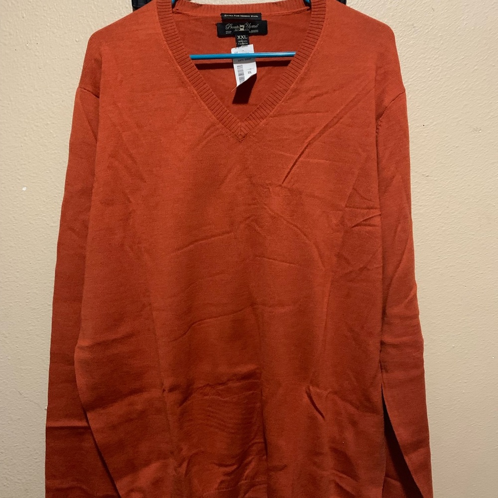 New men’s sweater